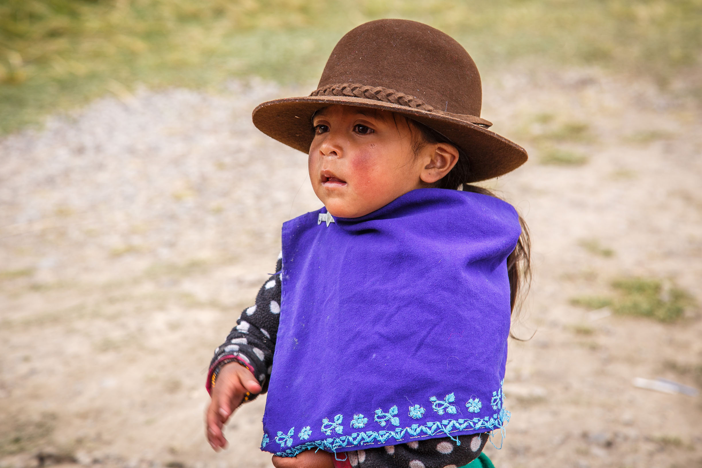 little kid in Alausi